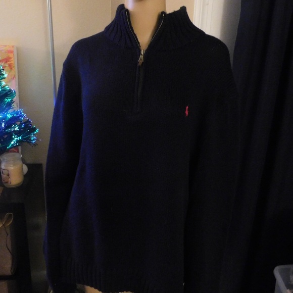 🎩POLO RALPH LAUREN 3/4 ZIP PULLOVER🎩 - Picture 2 of 6